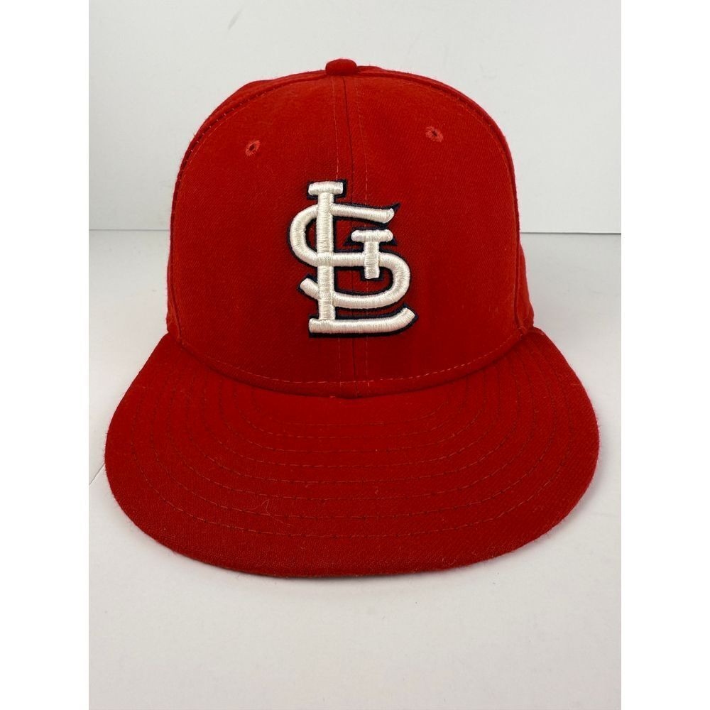 New Era St Louis Cardinals On-Field 59fifty Cap Hat 7 3/4 Made In USA